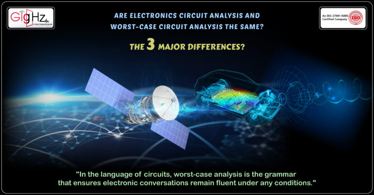 Are electronics circuit analysis and worst-case circuit analysis the same the 3 major differences