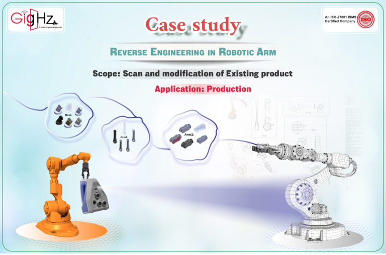 Reverse Engineering in Robotic Arm