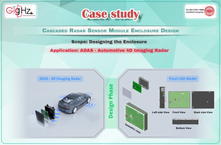 Cascaded Radar Sensor Module Enclosure Design