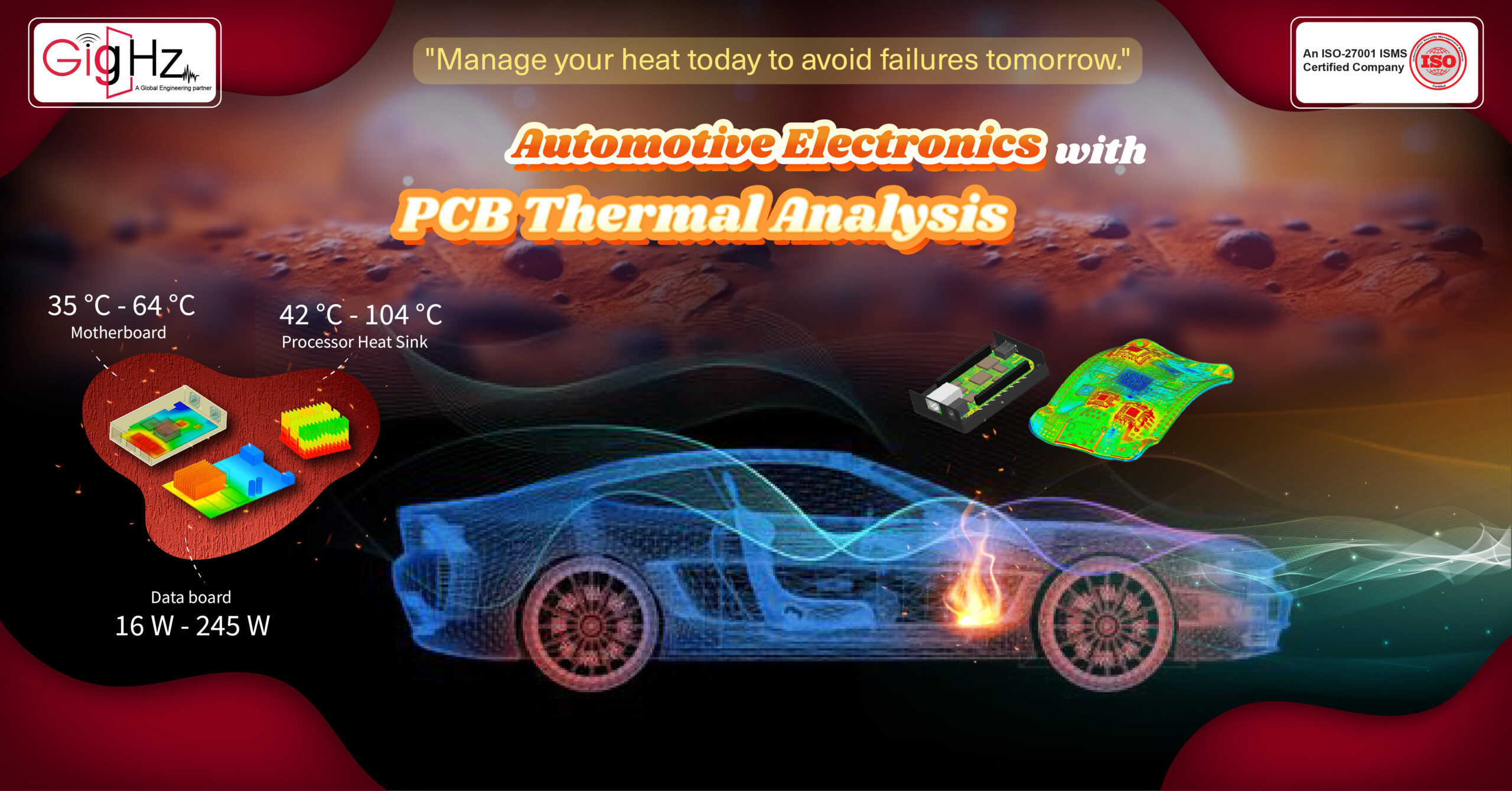 Keep Cool: Analyzing Automotive Electronics with PCB Thermal Analysis