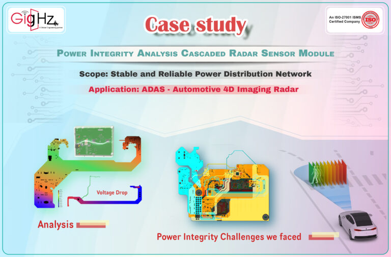 Power Integrity Analysis Cascaded Radar Sensor Module