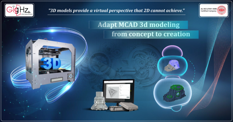 Front Poster Here's how to adapt MCAD 3d modeling from concept to creation