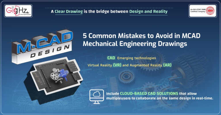 5 Common Mistakes to Avoid in MCAD mechanical Engineering Drawings