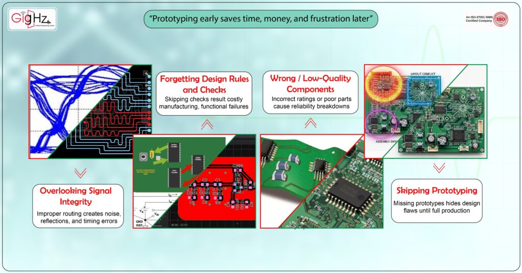 pcb design mistakes