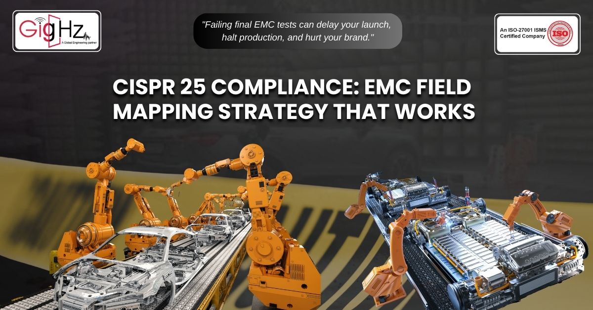 CISPR 25 Compliance: EMC Field Mapping Strategy That Works