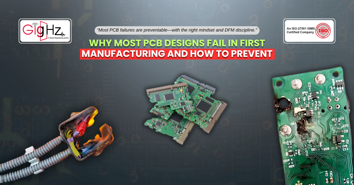 Why Most PCB Designs Fail in First Manufacturing and How to Prevent