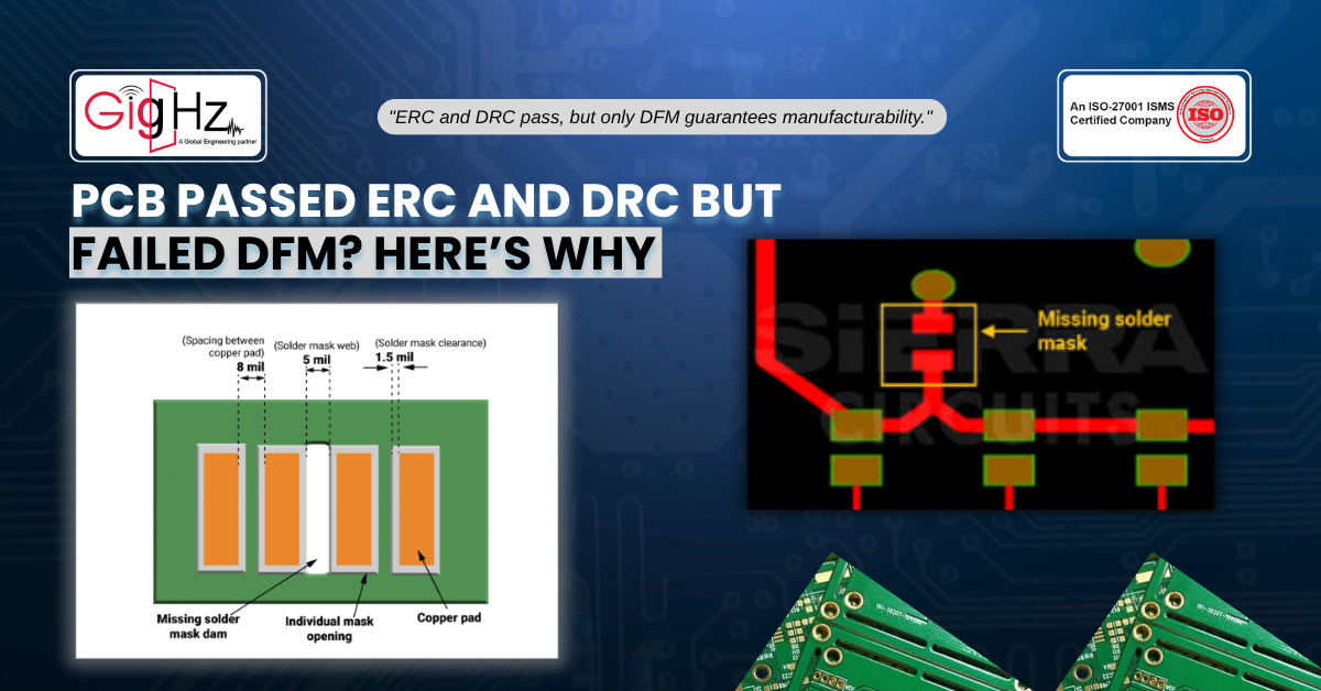 Your PCB Passed ERC, DRC… But Failed DFM?