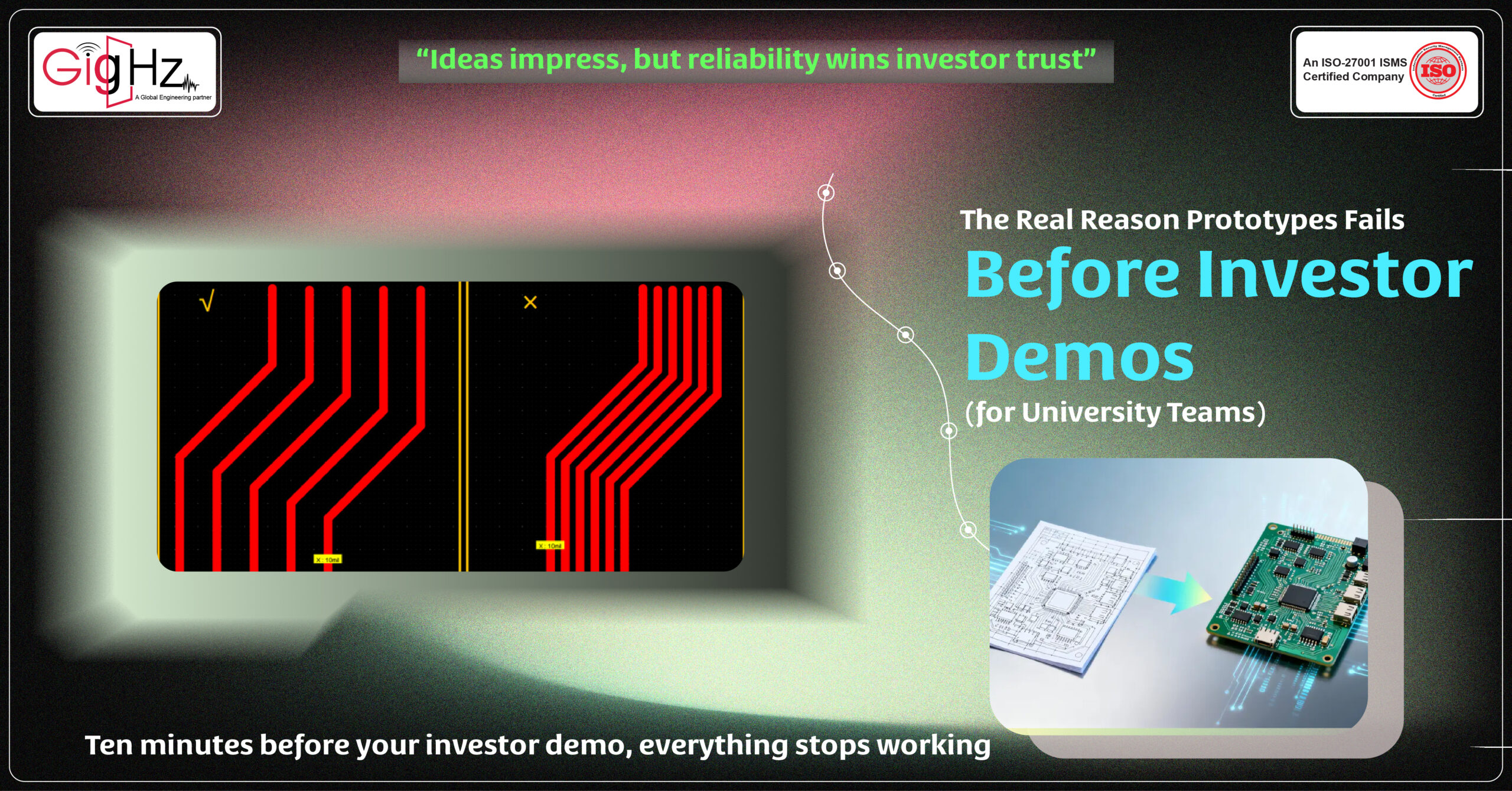 The Real Reason Prototypes Fail Before Investor Demos (for University Teams)