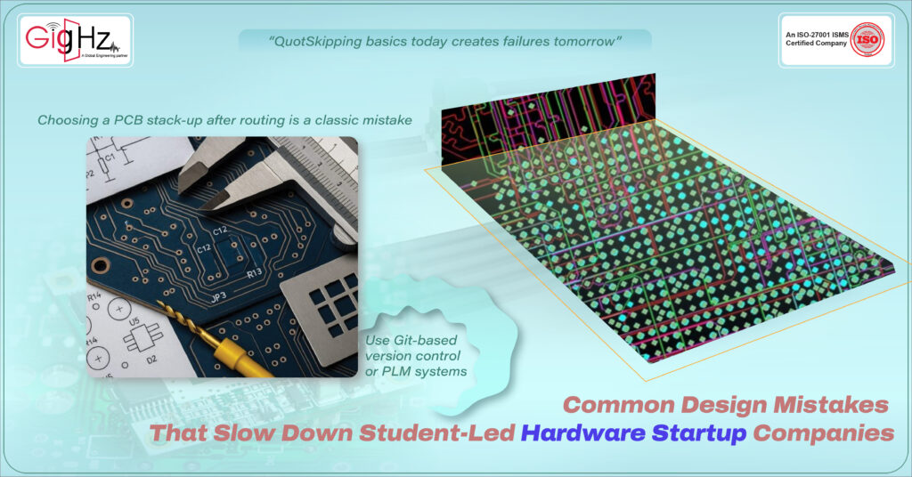 Common Design Mistakes That Slow Down Student-Led Hardware Startup Companies