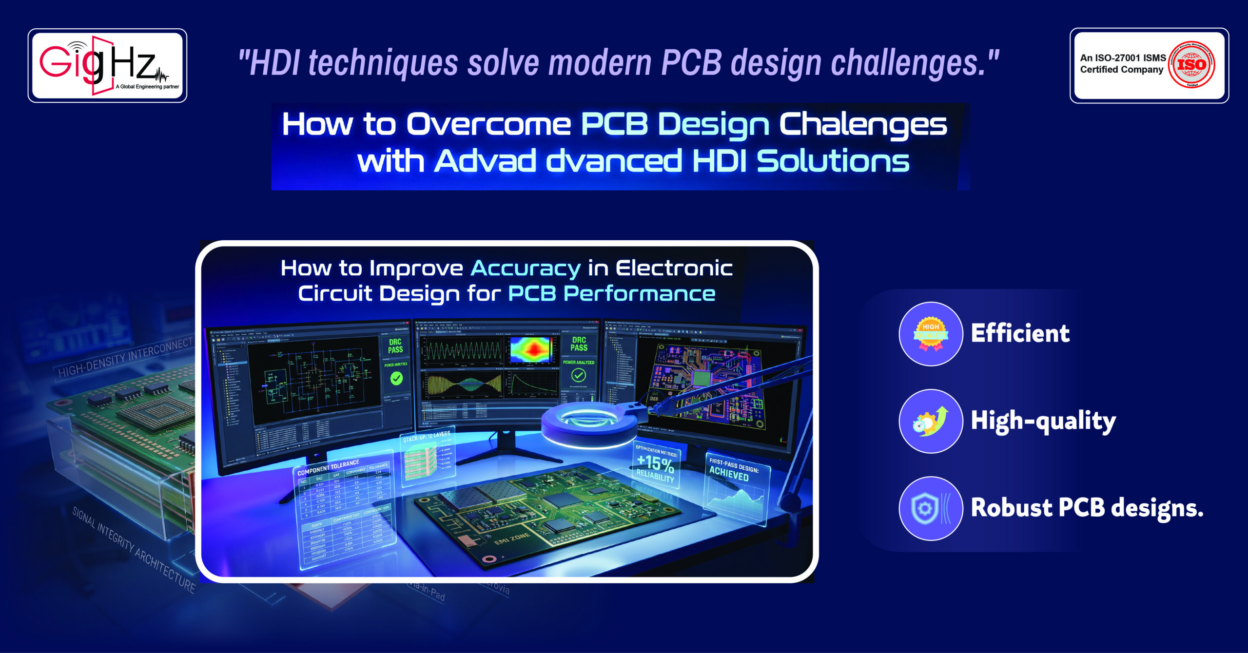 How to Overcome PCB Design Challenges with Advanced HDI Solutions